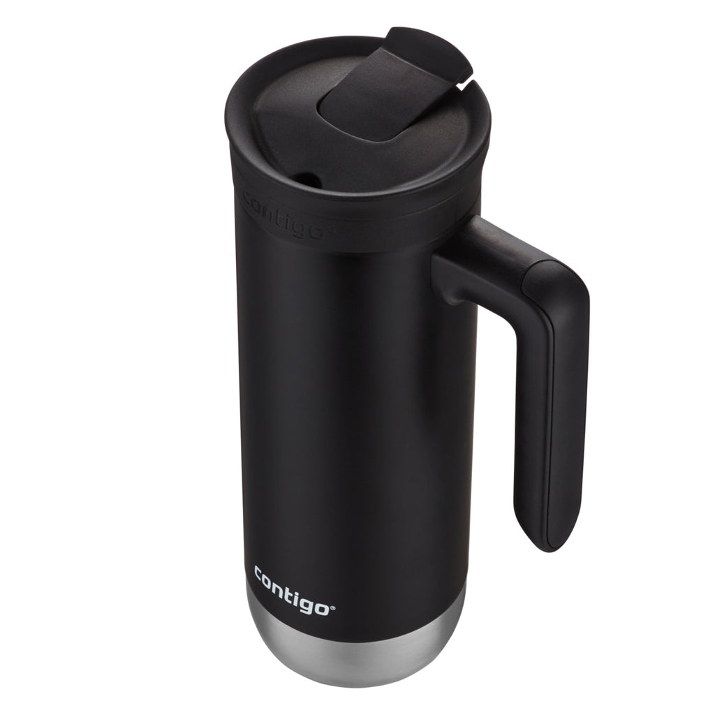 Contigo Huron 2.0 Stainless Steel Travel Mug with SNAPSEAL Lid and Handle in Black, 20 fl oz. - I5GP