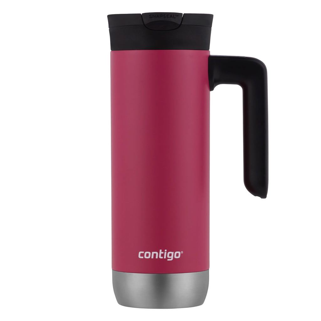 Contigo Huron 2.0 Stainless Steel Travel Mug with SNAPSEAL Lid and Handle in Black, 20 fl oz. - I5GP