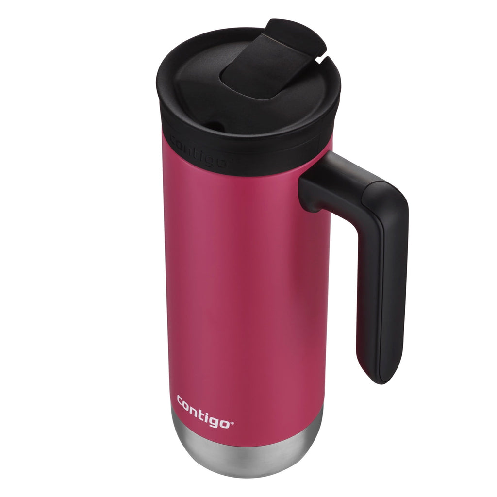 Contigo Huron 2.0 Stainless Steel Travel Mug with SNAPSEAL Lid and Handle in Black, 20 fl oz. - I5GP