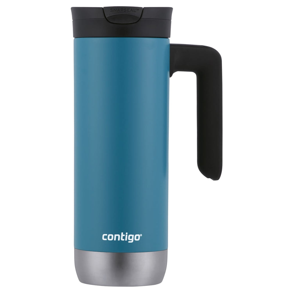 Contigo Huron 2.0 Stainless Steel Travel Mug with SNAPSEAL Lid and Handle in Black, 20 fl oz. - I5GP