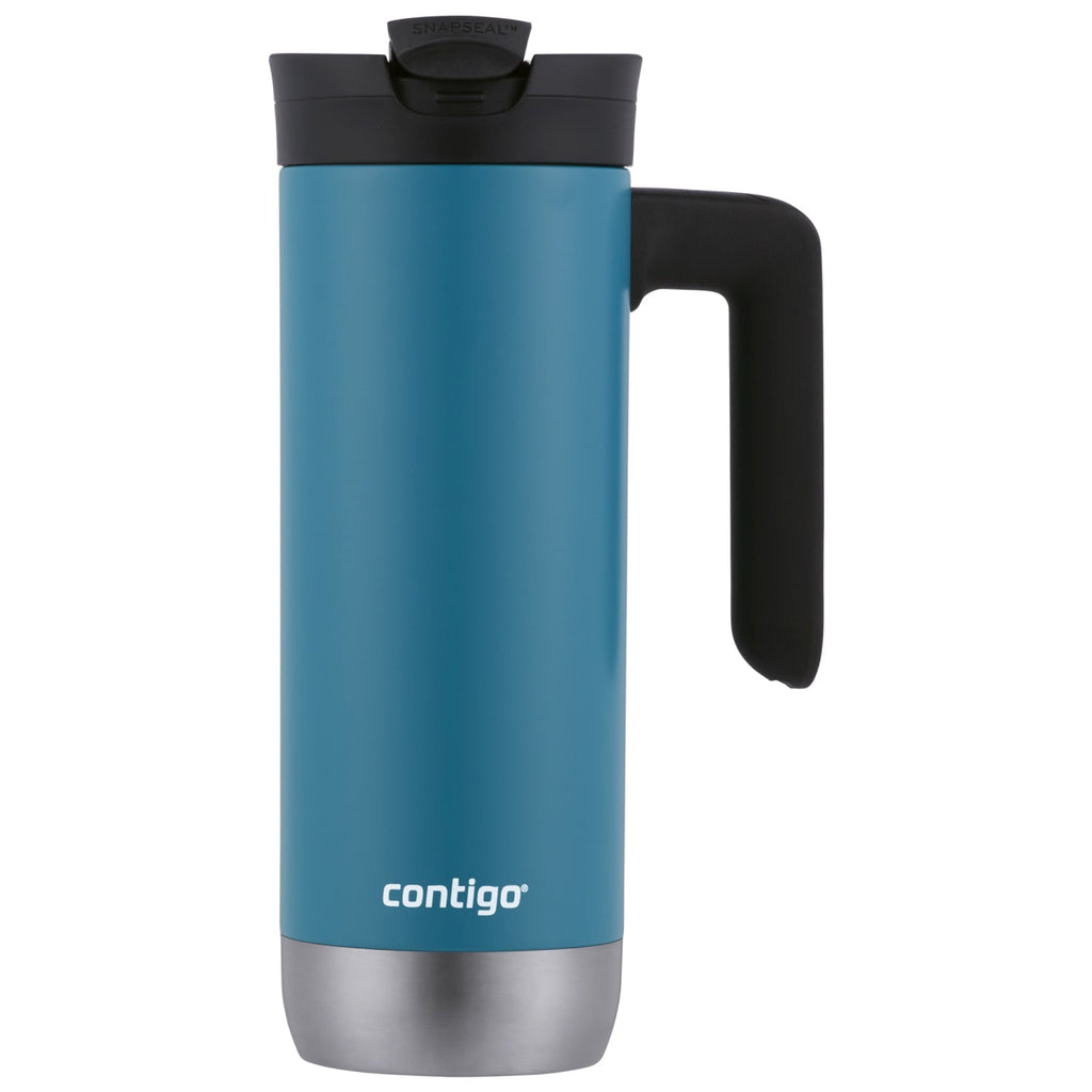 Contigo Huron 2.0 Stainless Steel Travel Mug with SNAPSEAL Lid and Handle in Black, 20 fl oz. - I5GP
