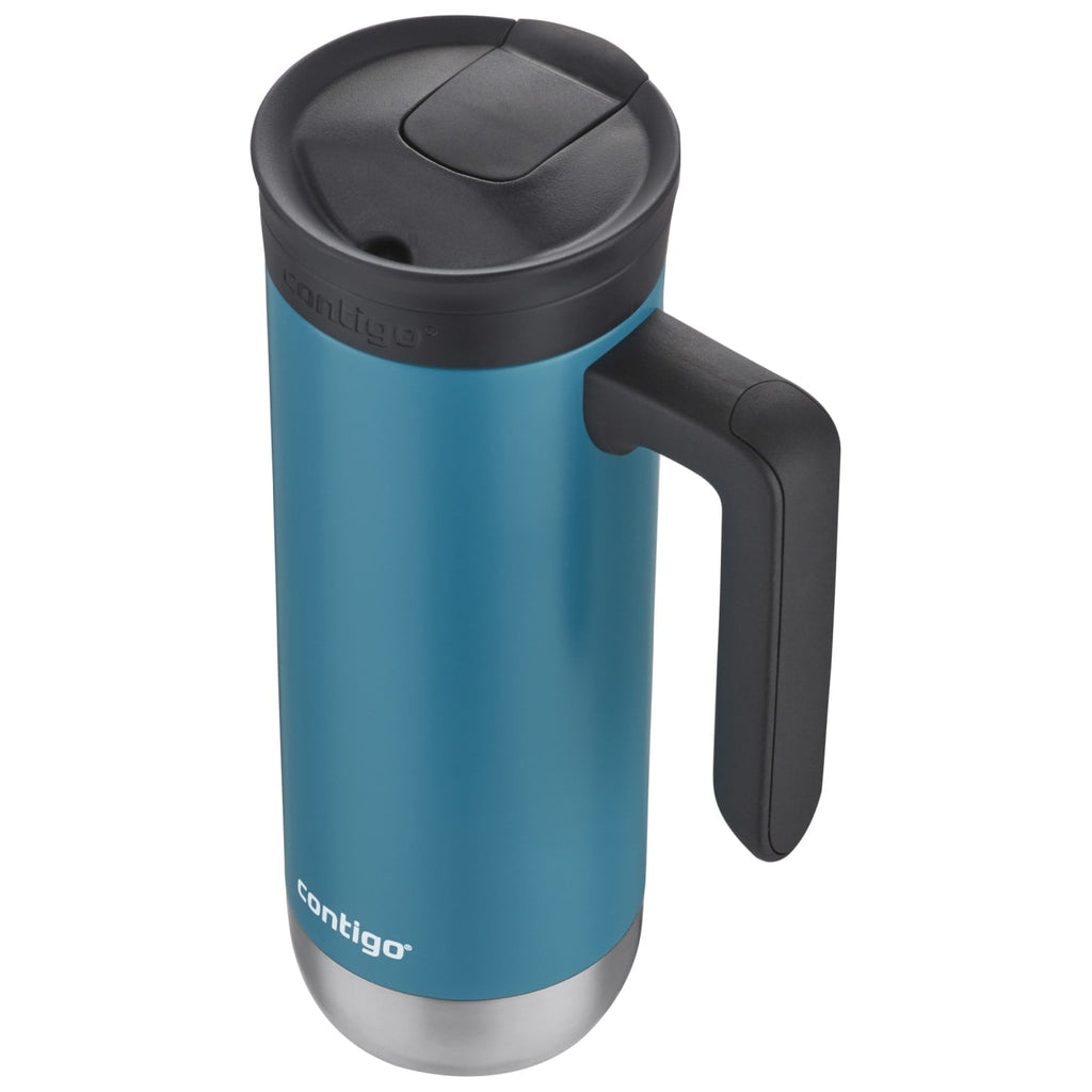 Contigo Huron 2.0 Stainless Steel Travel Mug with SNAPSEAL Lid and Handle in Black, 20 fl oz. - I5GP