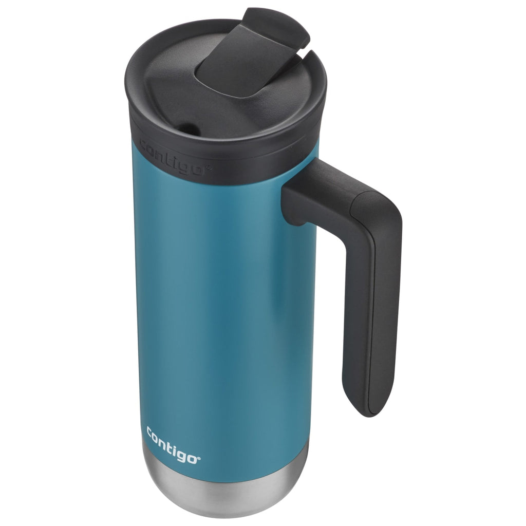 Contigo Huron 2.0 Stainless Steel Travel Mug with SNAPSEAL Lid and Handle in Black, 20 fl oz. - I5GP
