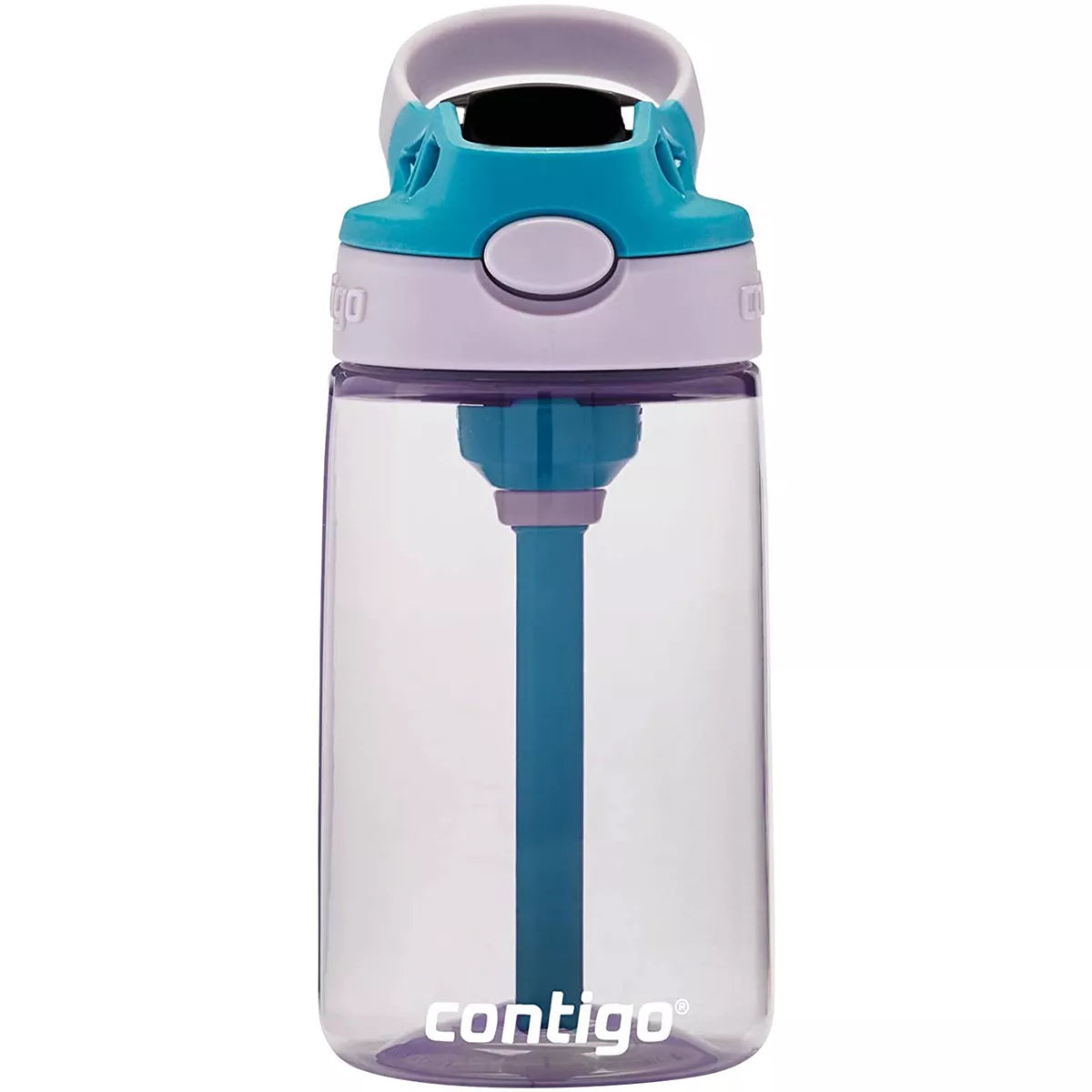 Contigo Kids Water Bottle with Redesigned AUTOSPOUT Straw, 14 oz, Grape Forest Haven - IJLN
