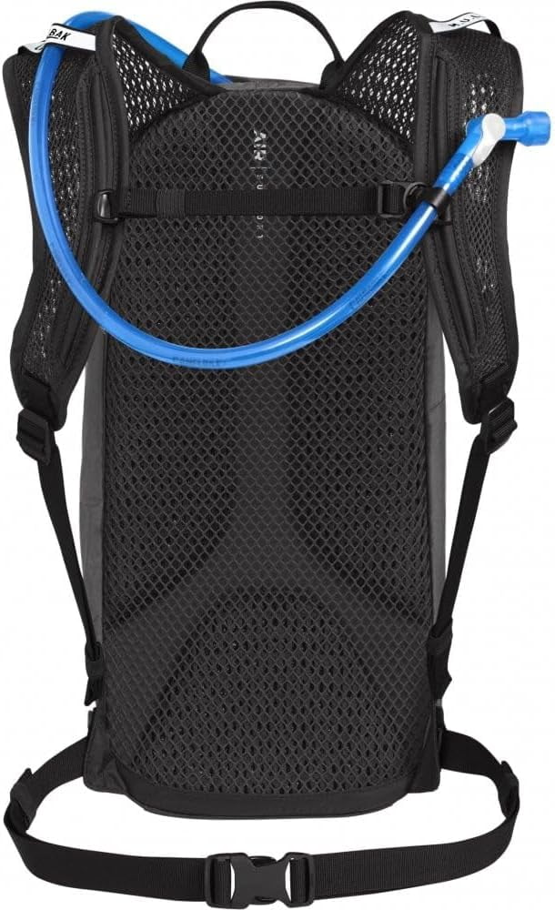CamelBak Women's M.U.L.E. 12 Mountain Biking Hydration Pack - Easy Refilling Hydration Backpack - Magnetic Tube Trap 100oz, Charcoal/Black - FX6Q