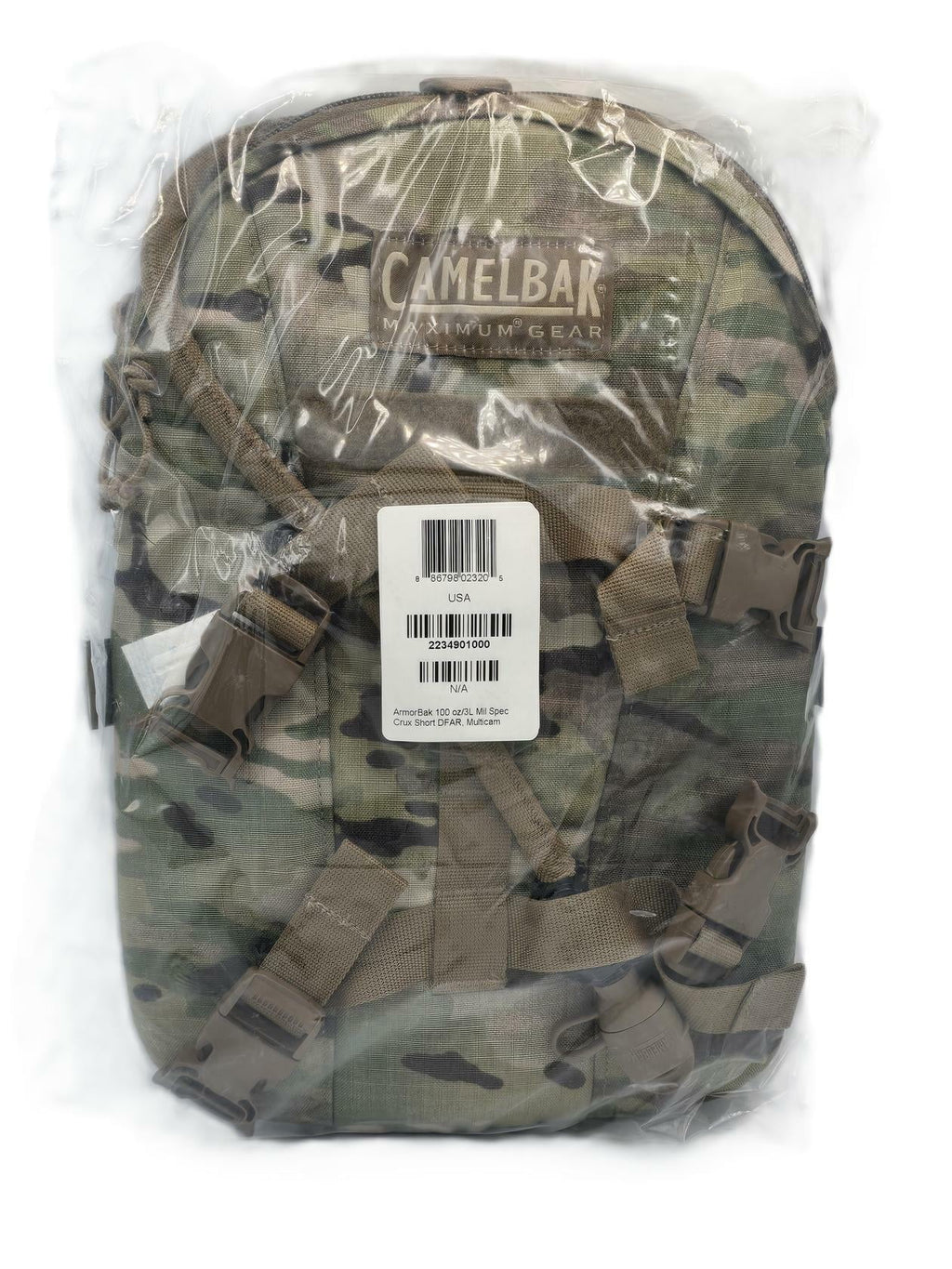 CamelBak Maximum Gear ArmorBak Military Spec Crux Short DFAR, Multicam - L1CF