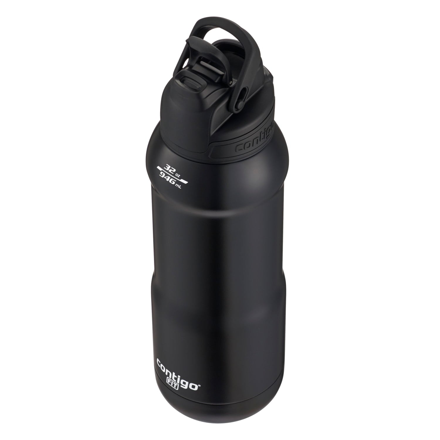 Contigo Fit Stainless Steel AUTOSPOUT Water Bottle with Straw, Blue Amp, 32 fl oz. - D204