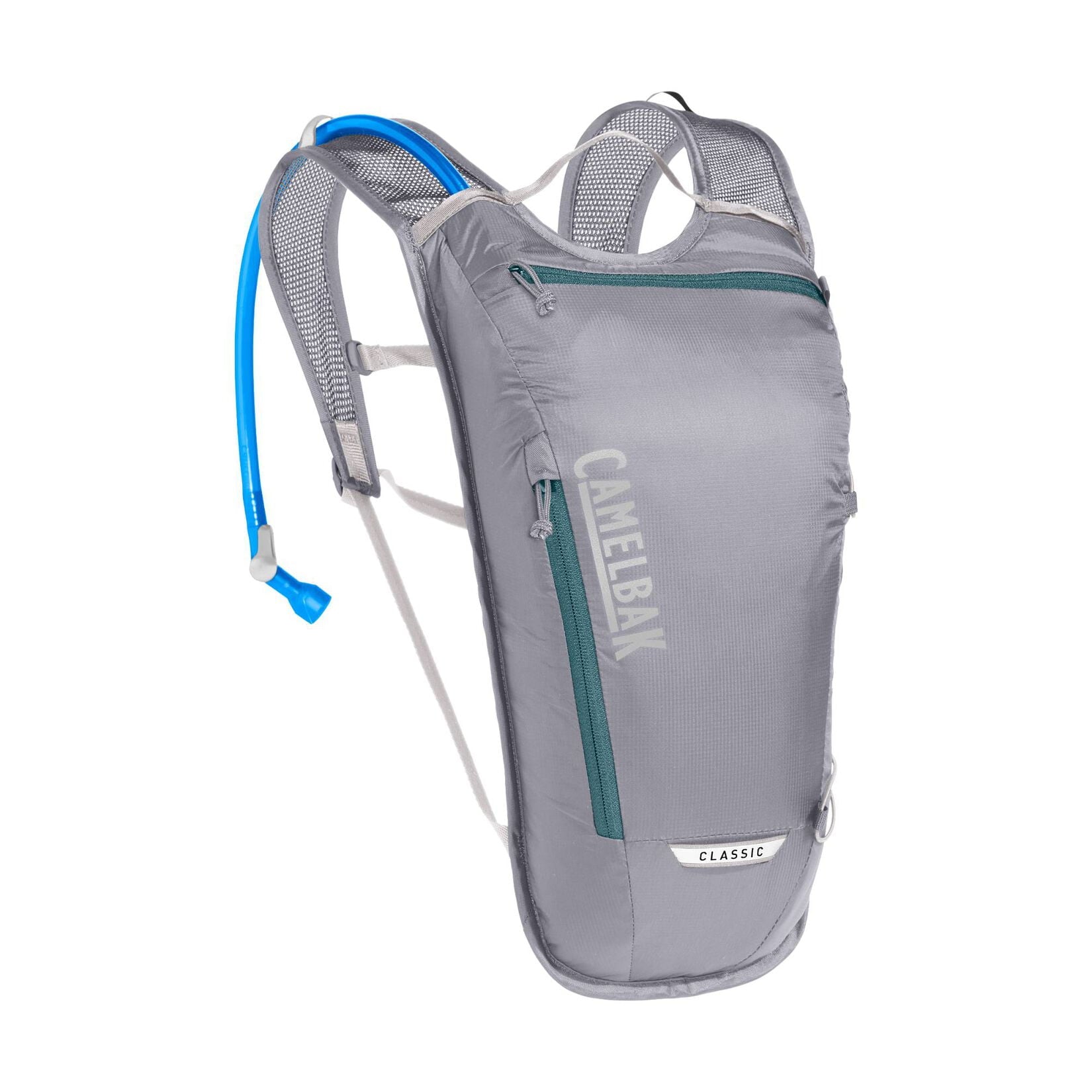 CamelBak Classic 70oz Light Bike Hydration Pack, Gunmetal/Hydro - 0BTP