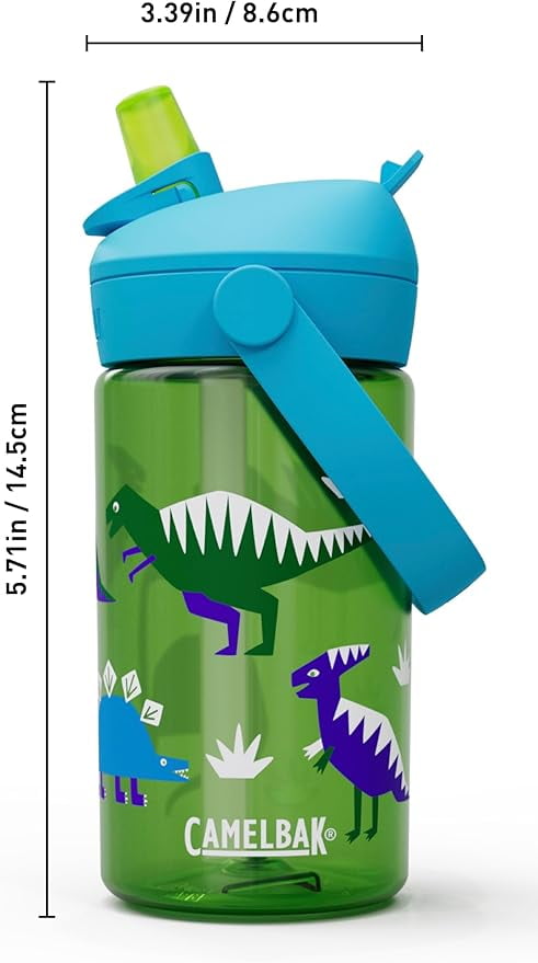 Camelbak Thrive™ Flip Straw Kids 14oz Bottle, Friendly Forest - L2ES