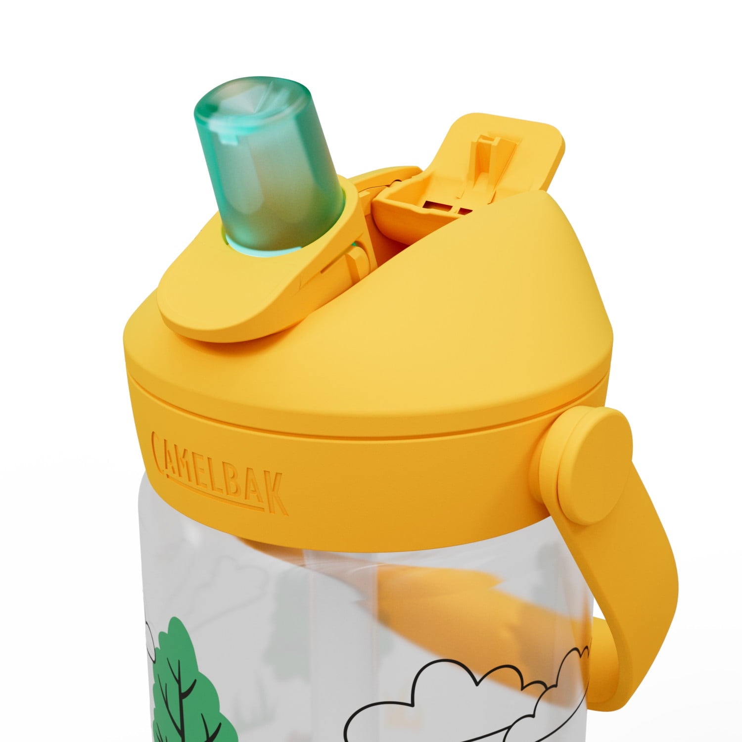 Camelbak Thrive™ Flip Straw Kids 14oz Bottle, Friendly Forest - L2ES