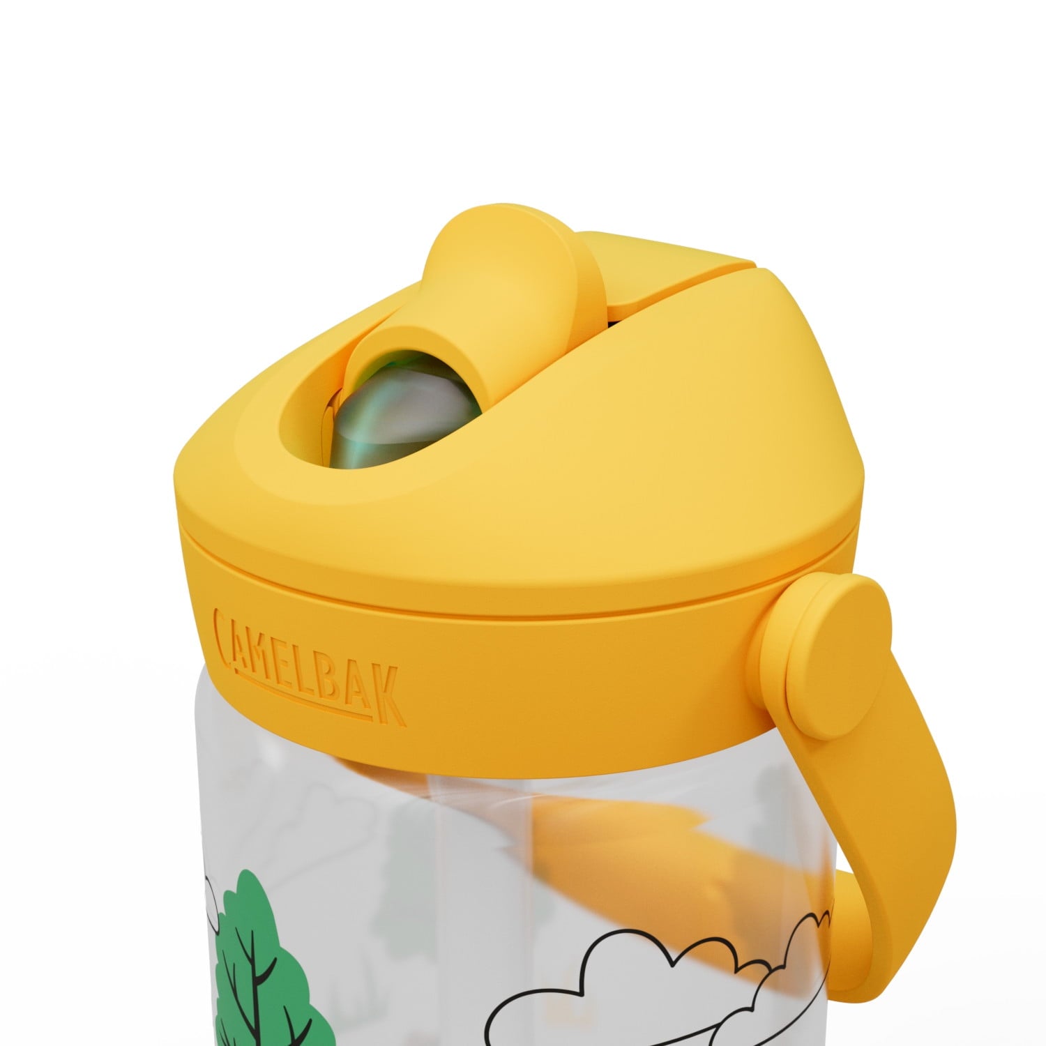 Camelbak Thrive™ Flip Straw Kids 14oz Bottle, Friendly Forest - L2ES