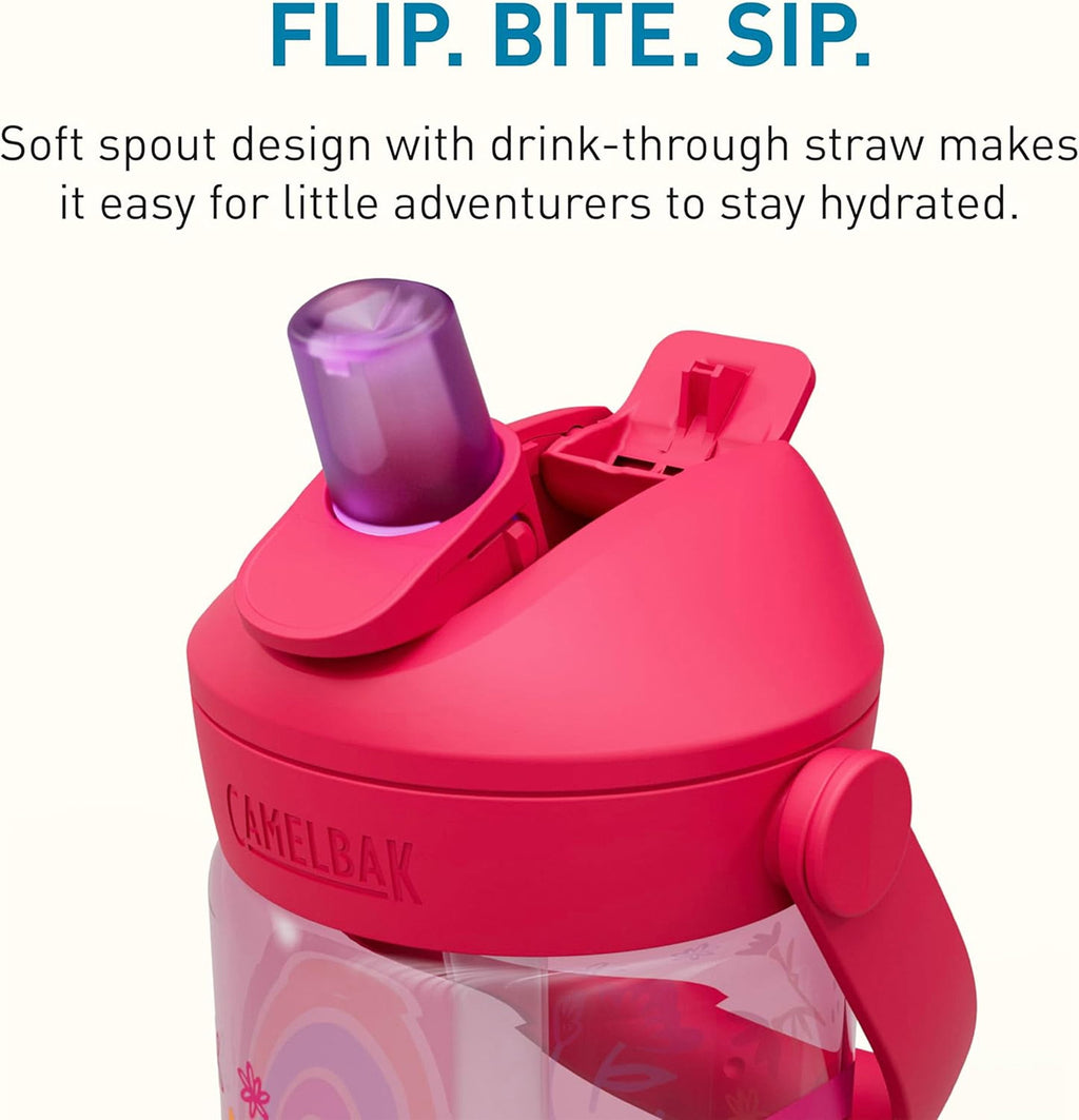Camelbak Thrive™ Flip Straw Kids 14oz Bottle, Friendly Forest - L2ES