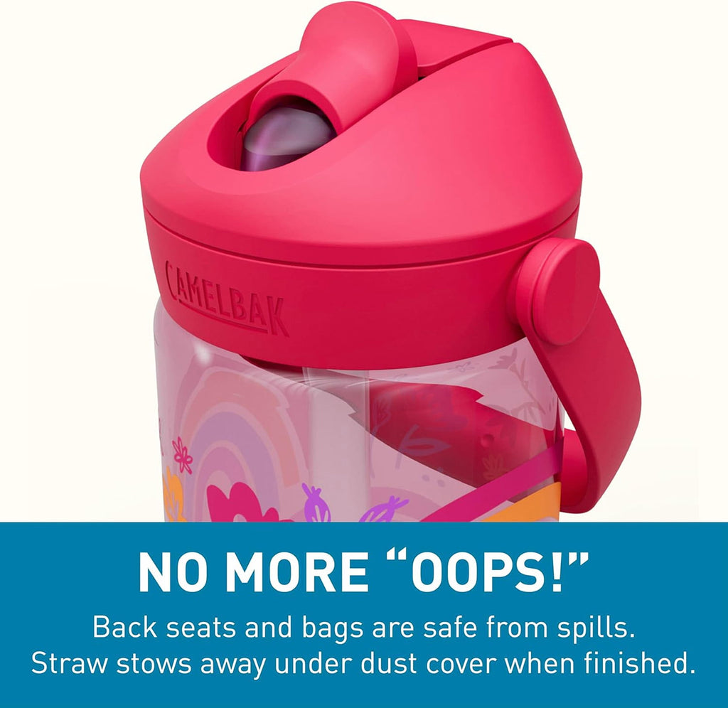 Camelbak Thrive™ Flip Straw Kids 14oz Bottle, Friendly Forest - L2ES