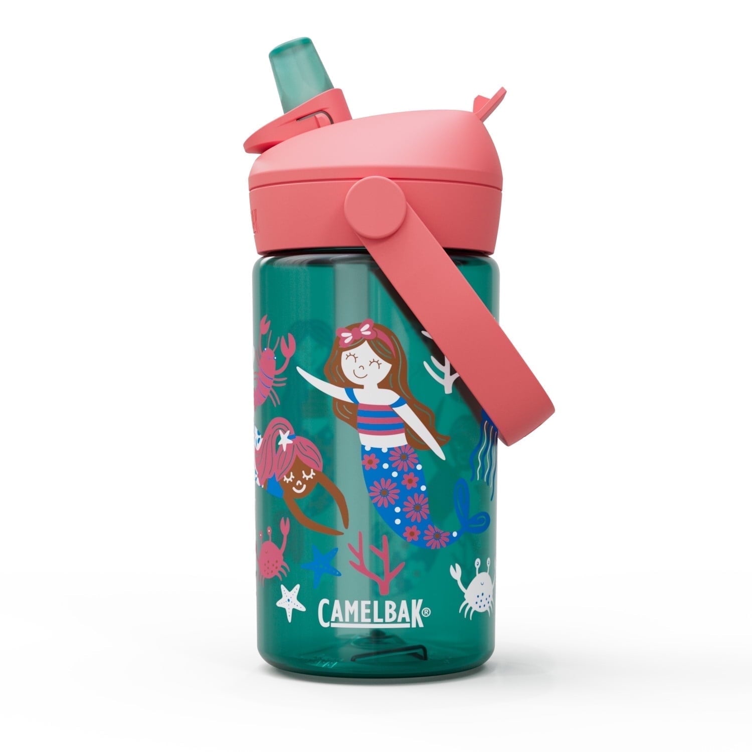 Camelbak Thrive™ Flip Straw Kids 14oz Bottle, Friendly Forest - L2ES