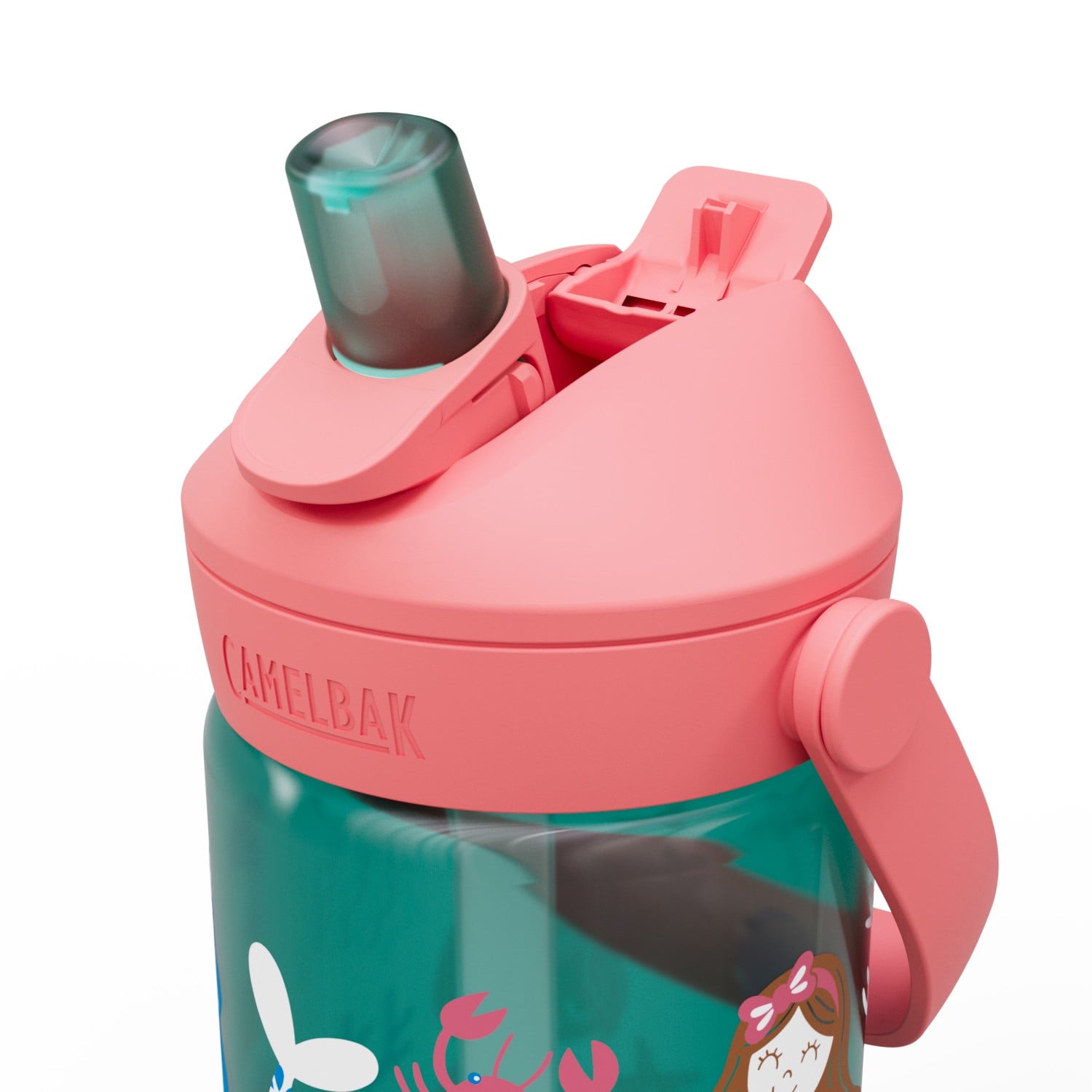 Camelbak Thrive™ Flip Straw Kids 14oz Bottle, Friendly Forest - L2ES