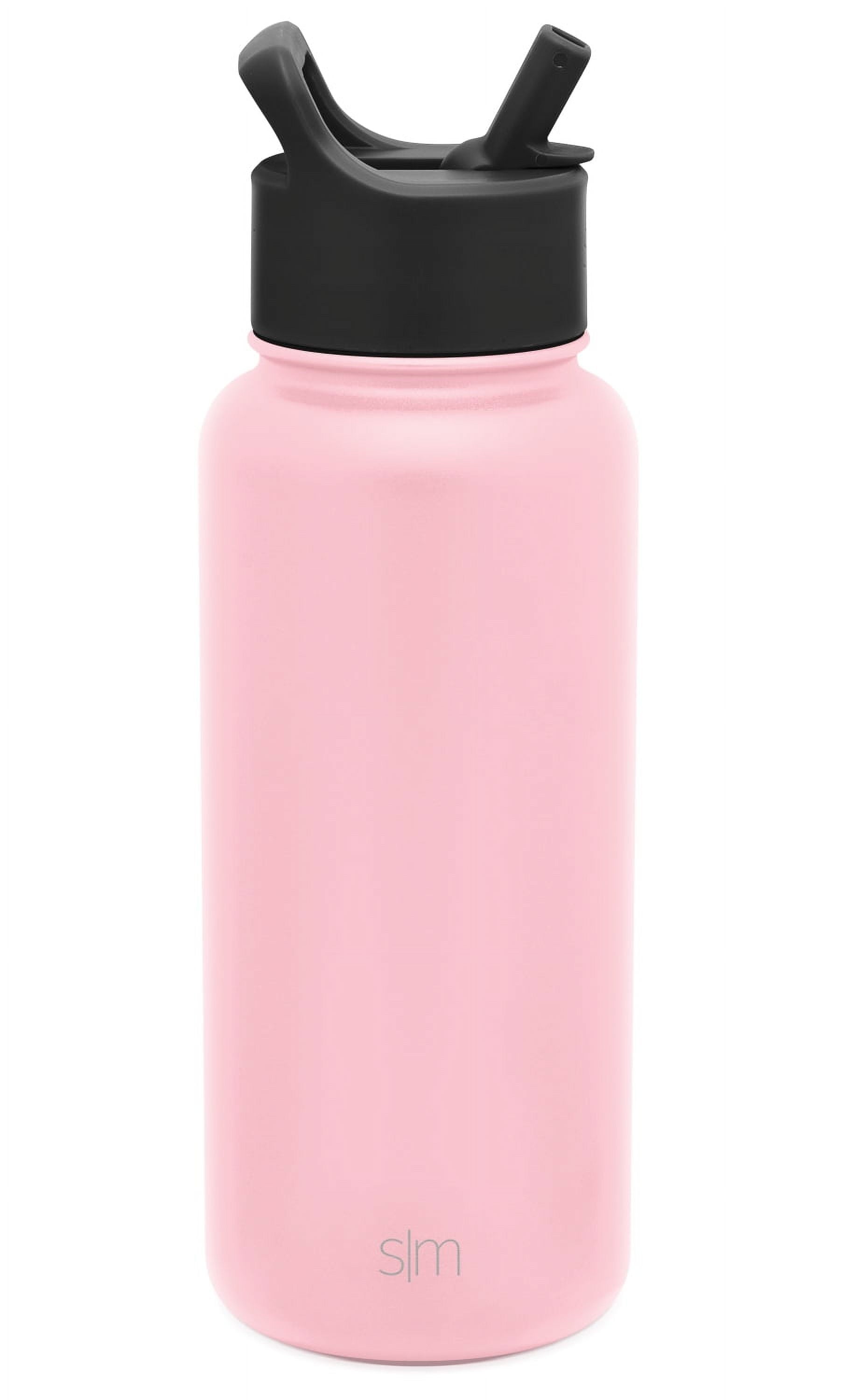 Simple Modern Summit Water Bottle Straw Lid Vacuum Insulated Stainless Steel Bottle | 18 fl oz - I8YT