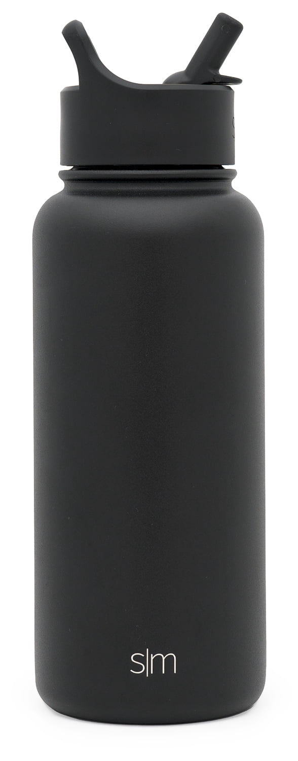 Simple Modern Summit Water Bottle Straw Lid Vacuum Insulated Stainless Steel Bottle | 18 fl oz - I8YT
