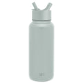 Simple Modern Summit 32oz Stainless Steel Water Bottle with Straw Lid Seaglass Sage - IBEO