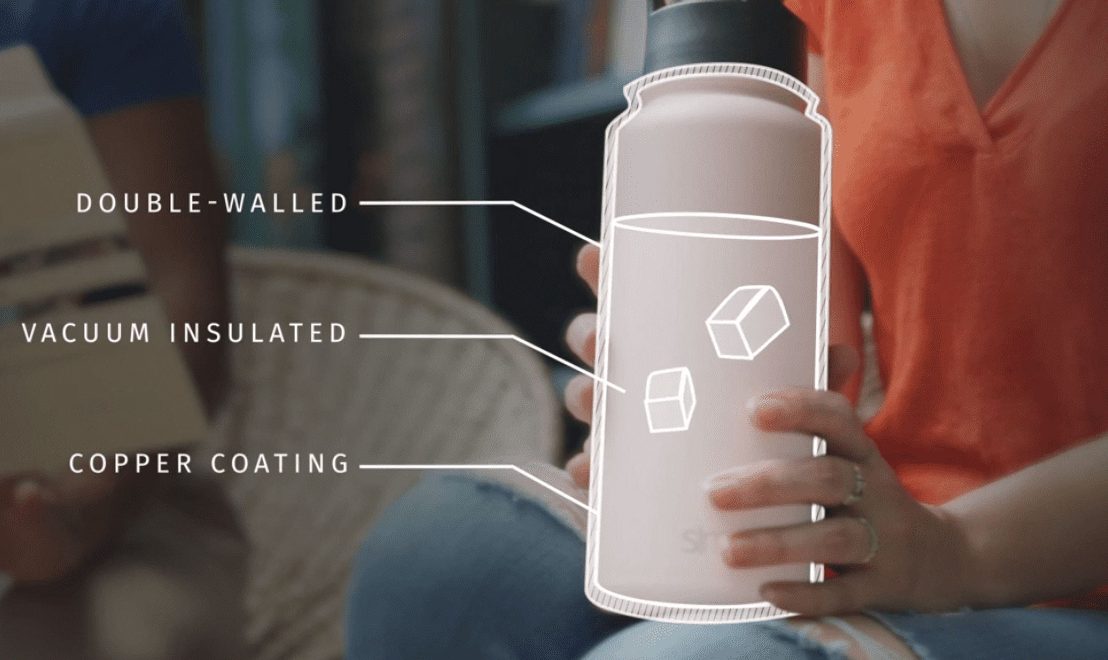 Simple Modern Summit 32oz Stainless Steel Water Bottle with Straw Lid Seaglass Sage - IBEO