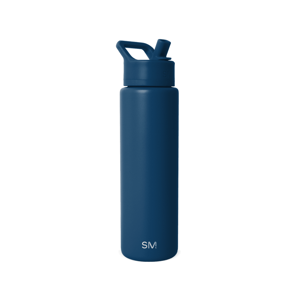Simple Modern 30 fl oz Insulated Stainless Steel Summit Wide Mouth Water Bottle with Straw Lid | Slumberland - 0M9C