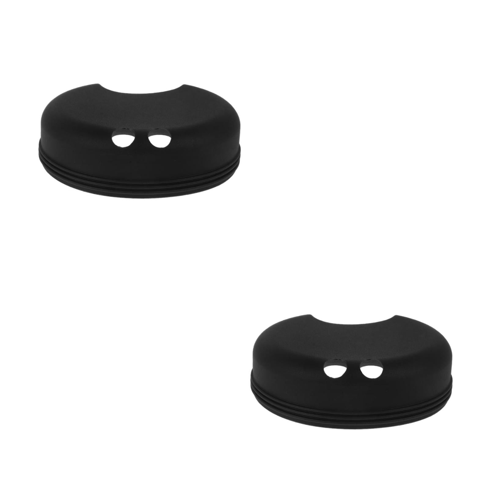 Worgeous 2pcs Splash Guarding Lid For Wide Mouth Bottle  Water Cup Anti-spill Intended Accessory Water Cup Lid Spill-proof Cap For Water Cup Compatible For Nalgene Easy Sipper - 6AV0
