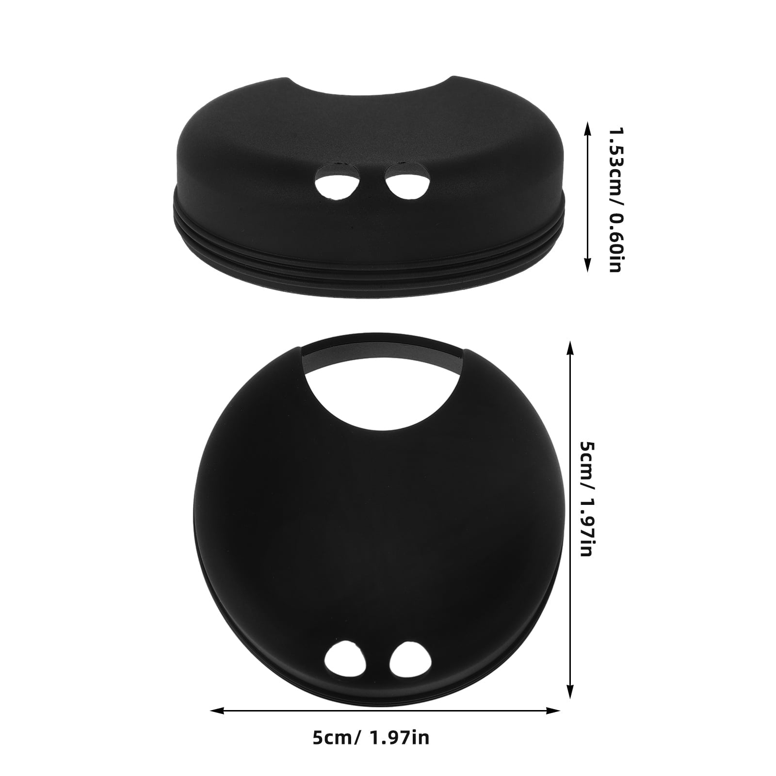 Worgeous 2pcs Splash Guarding Lid For Wide Mouth Bottle  Water Cup Anti-spill Intended Accessory Water Cup Lid Spill-proof Cap For Water Cup Compatible For Nalgene Easy Sipper - 6AV0