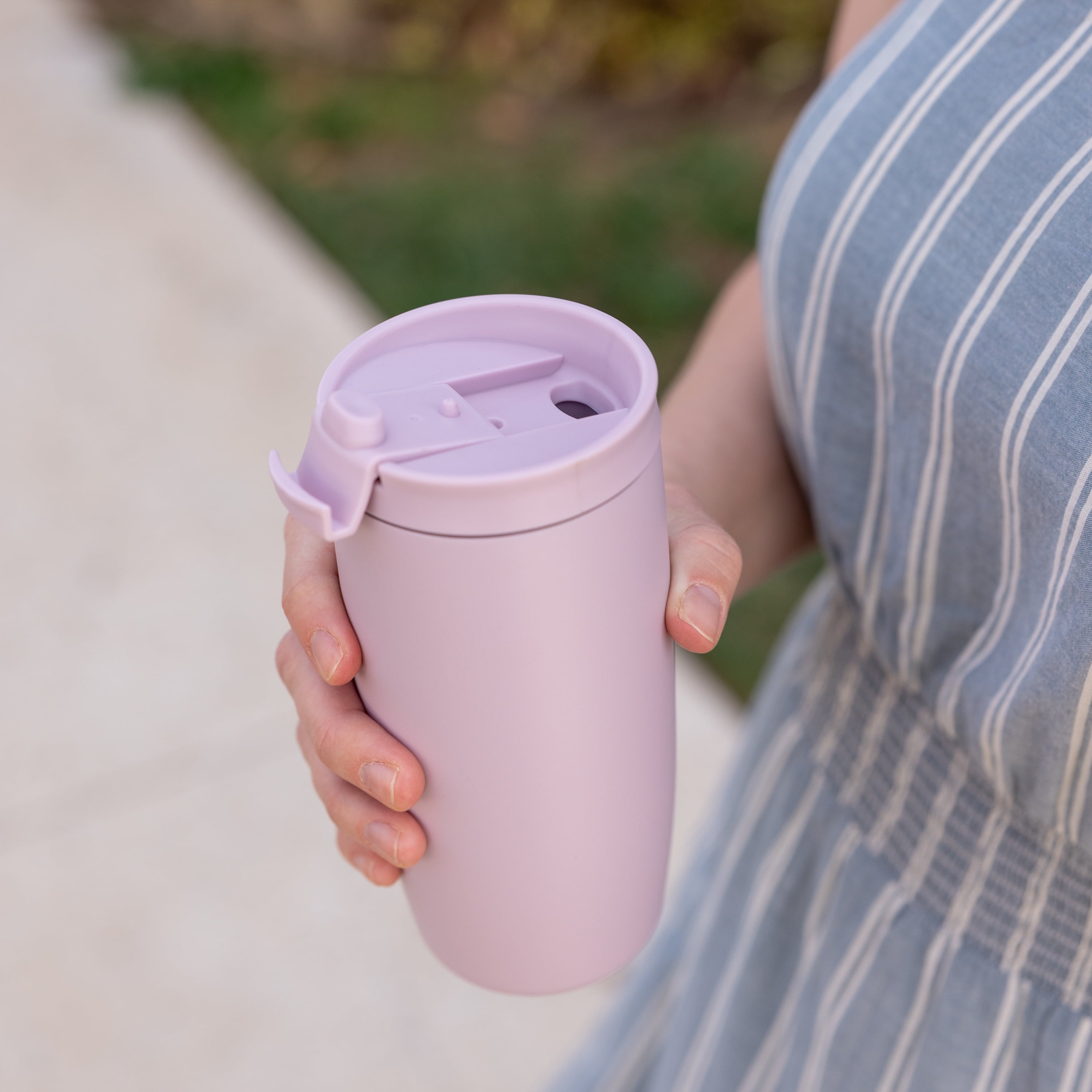 Simple Modern 16 fl oz Insulated Stainless Steel Voyager Coffee Tumbler with Insulated Flip Lid - 2NOE