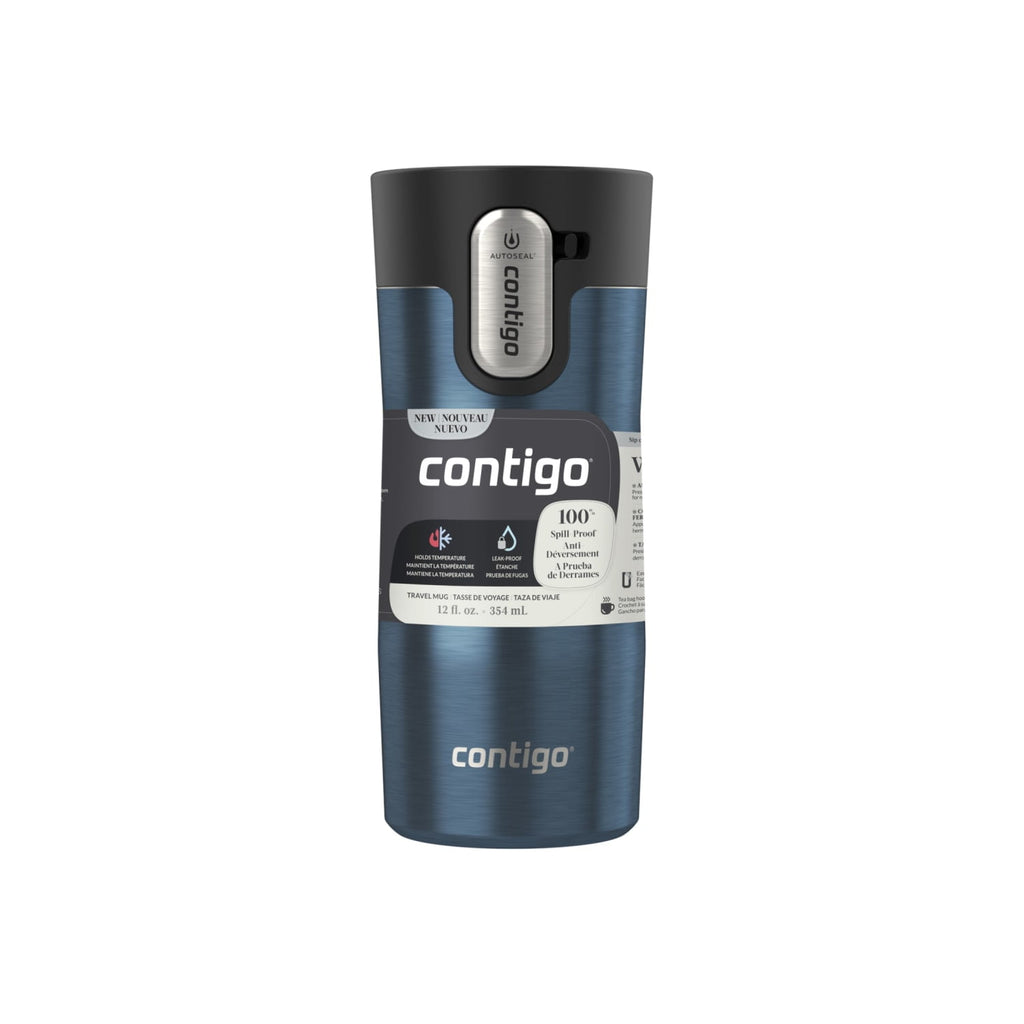 Contigo 12 oz. West Loop 3.0 Insulated Stainless Steel Travel Mug - Blueberry - CDPF
