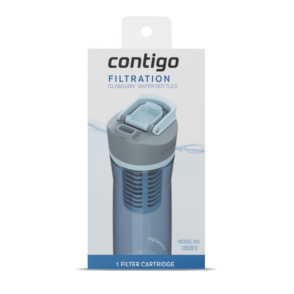 Contigo Clybourn FreeFlow Filter Water Bottle Replacement Filter, 1 Count - POB7