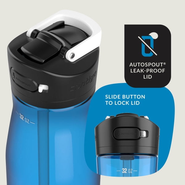 Contigo Ashland 2.0 32 oz Licorice BPA Free Water Bottle - C1SO