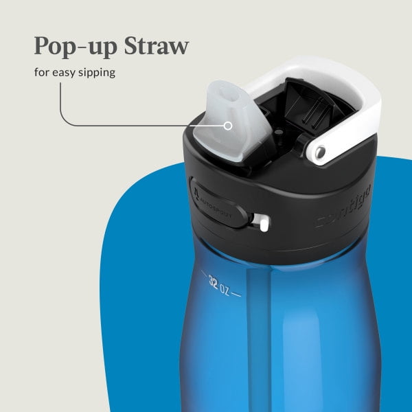 Contigo Ashland 2.0 32 oz Licorice BPA Free Water Bottle - C1SO
