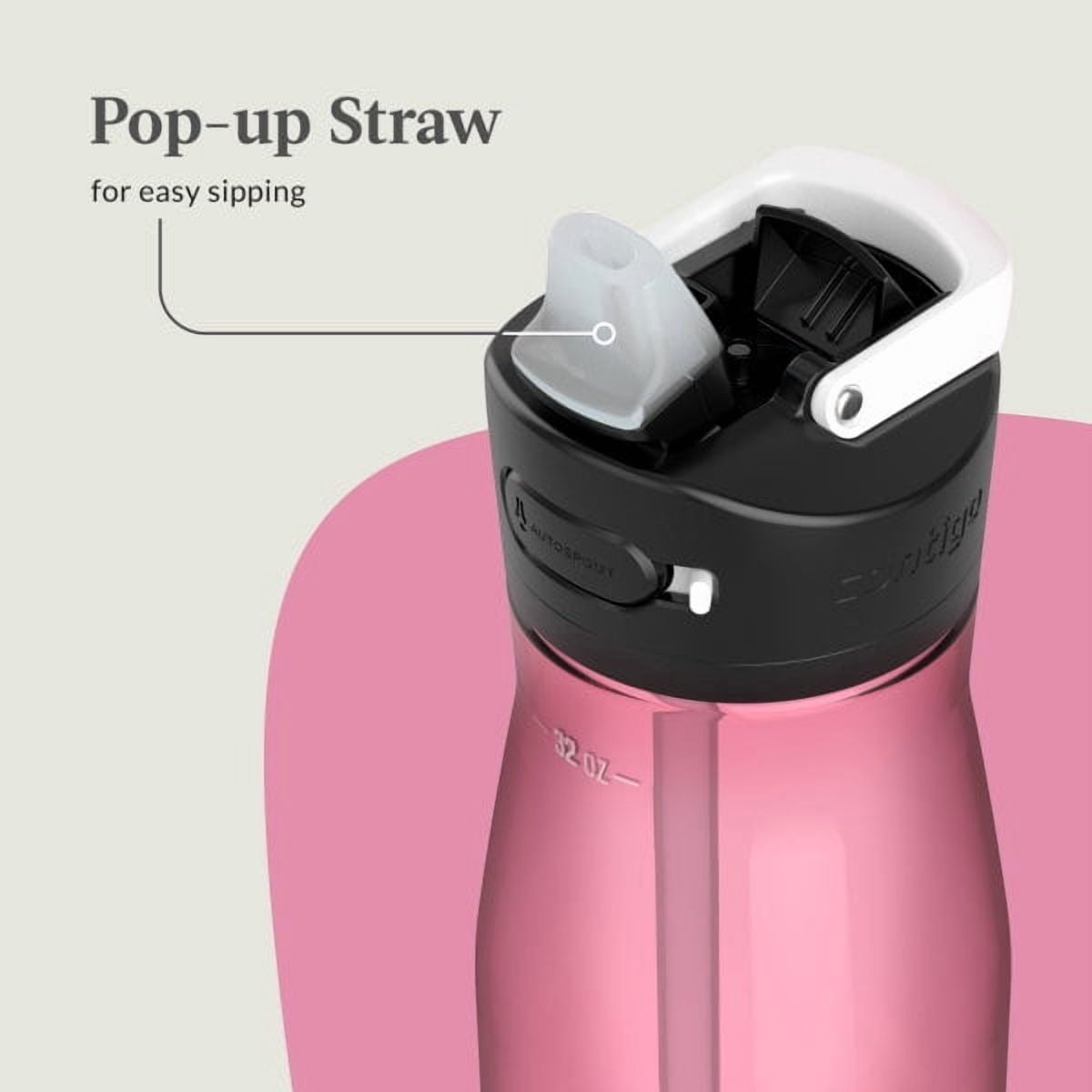 Contigo Ashland 2.0 32 oz Licorice BPA Free Water Bottle - C1SO