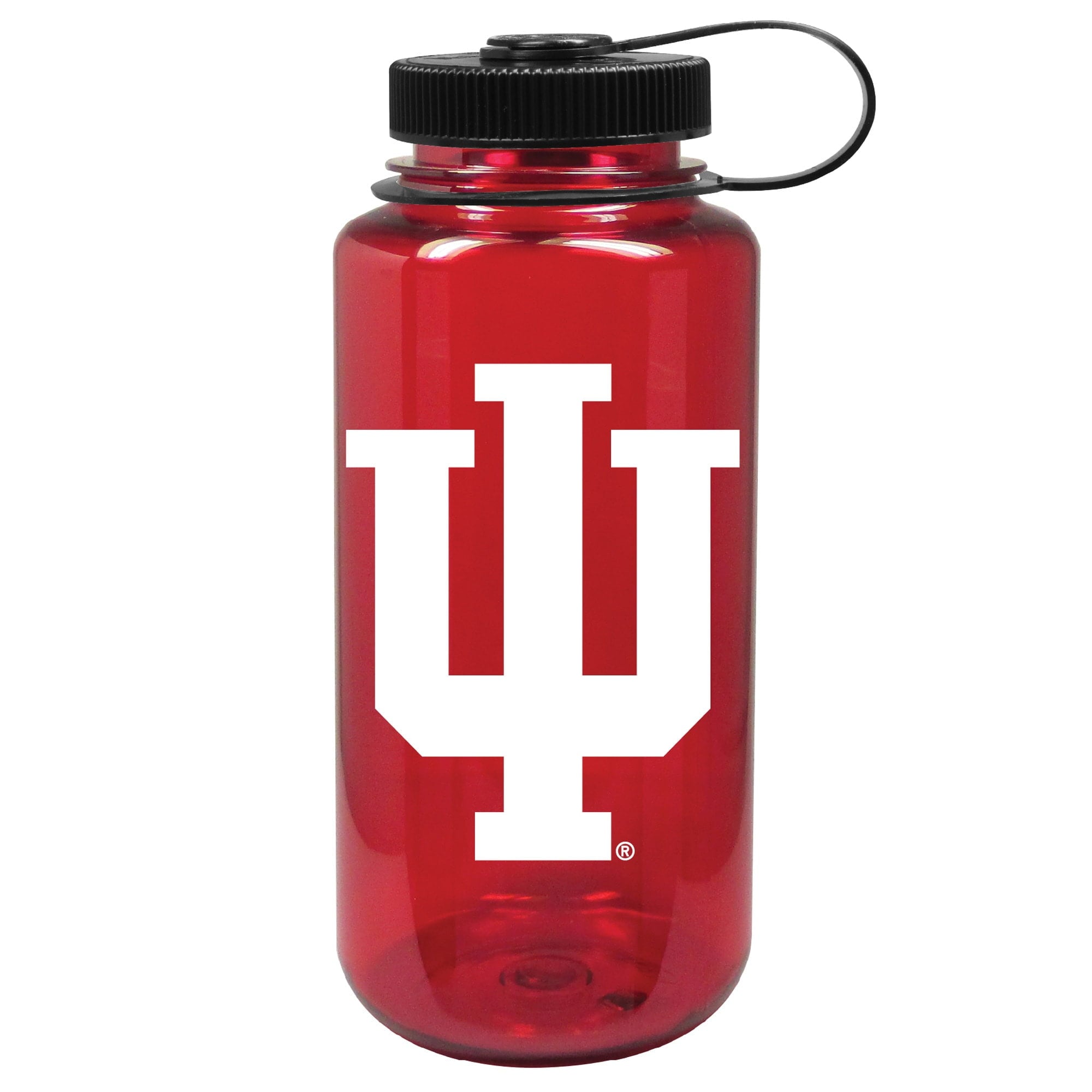 Crimson Indiana Hoosiers 32oz. Nalgene Sustainable Wide Mouth Water Bottle - ME0V