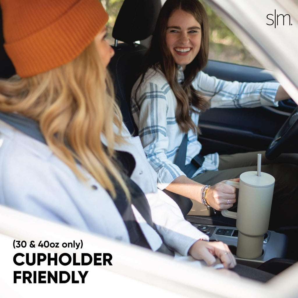 Simple Modern 40 fl oz Insulated Stainless Steel Trek Tumbler with Straw Lid | 80s Mix - DWV8