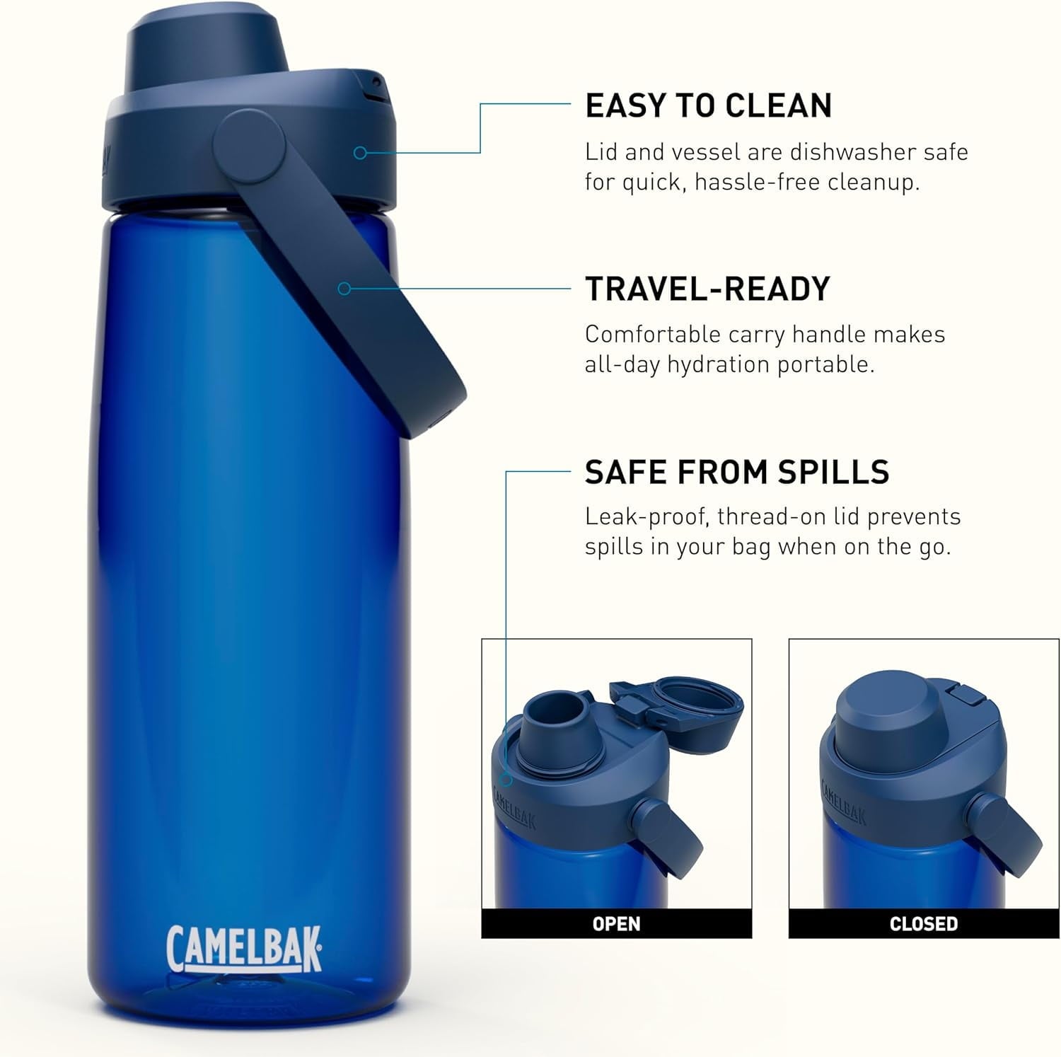 Camelbak Thrive Chug 25oz Bottle, Oxford - RWST