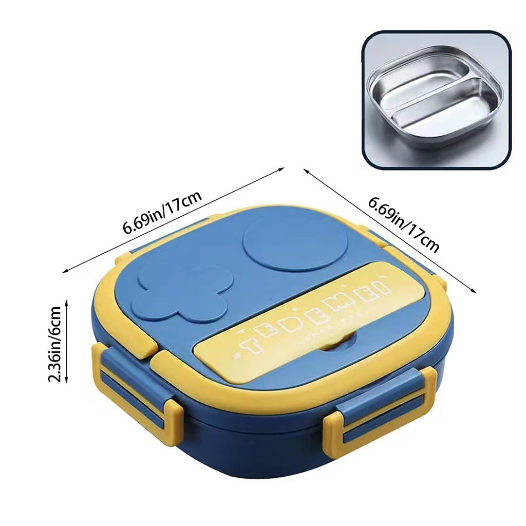 Clearance Items!Ymkly Kitchen Storage,Storage Box,Two Grid Stainless Steel Square Lunch Box ForTravel Office For Girls Boys Portable School Lunch Box Bento Thermal Food ,Contigo Coffee Travel Mug - CLL9