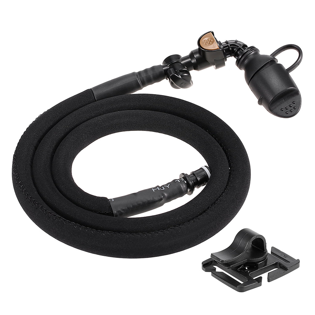 Hydration Bladder Tube with On-off Switch Hydration Pack Hose Replacement Hydration Pack Tube Clip Hydration Bladder Accessory - FKCX