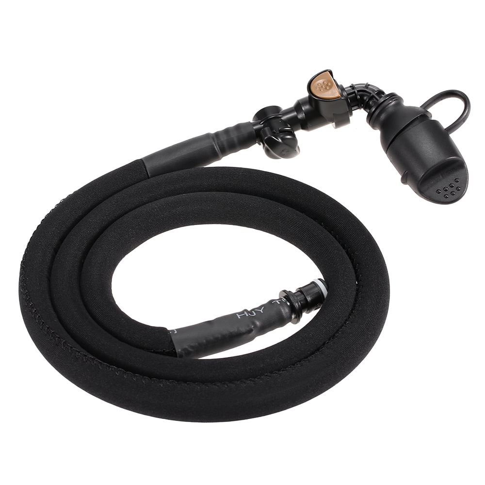 Hydration Bladder Tube with On-off Switch Hydration Pack Hose Replacement Hydration Pack Tube Clip Hydration Bladder Accessory - FKCX