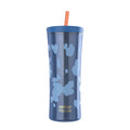 Contigo 20oz Shake &amp; Go Tumbler, Plastic with Straw, Stellar Jay Cowhide Couture - 721I