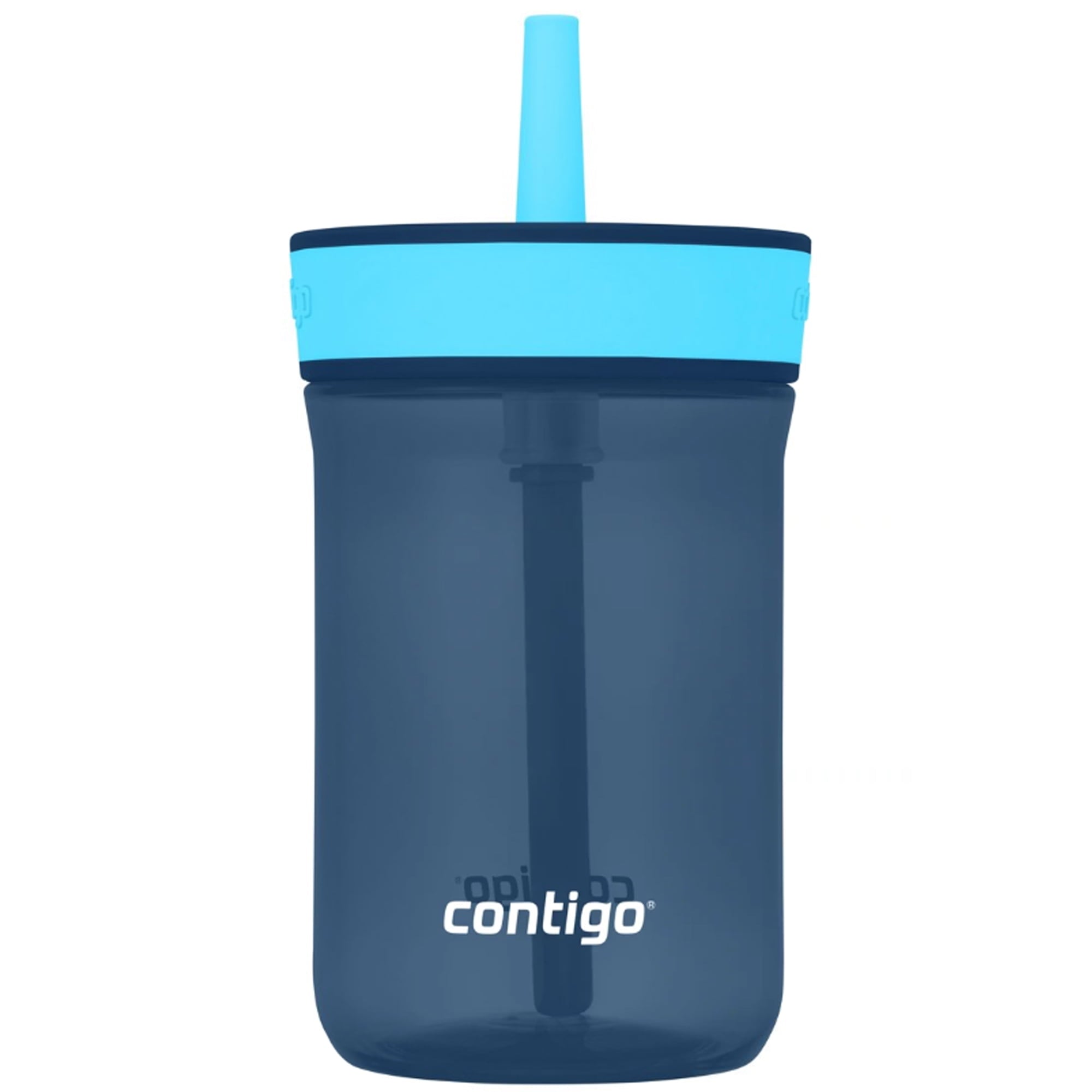 Contigo Kid's 14 oz. Leighton Tumbler with Straw - Juniper/Blue Forest - H6YD