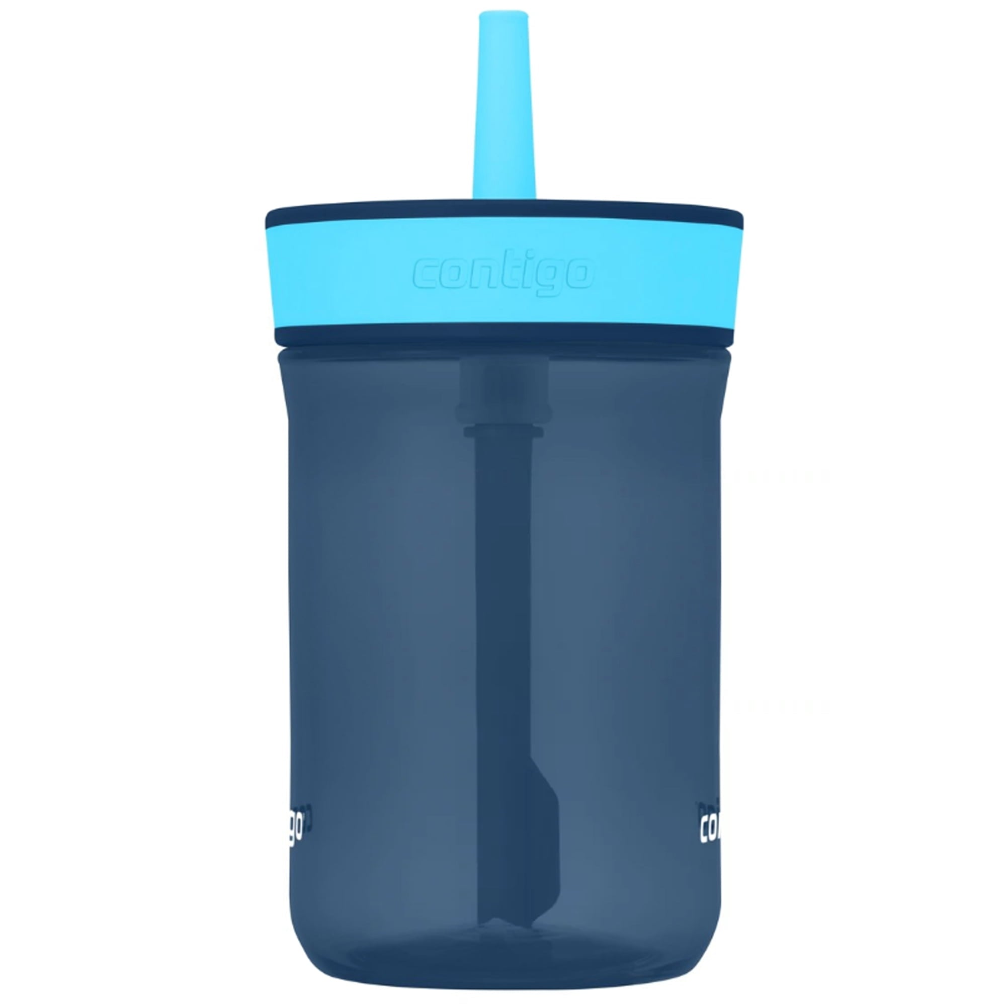 Contigo Kid's 14 oz. Leighton Tumbler with Straw - Juniper/Blue Forest - H6YD