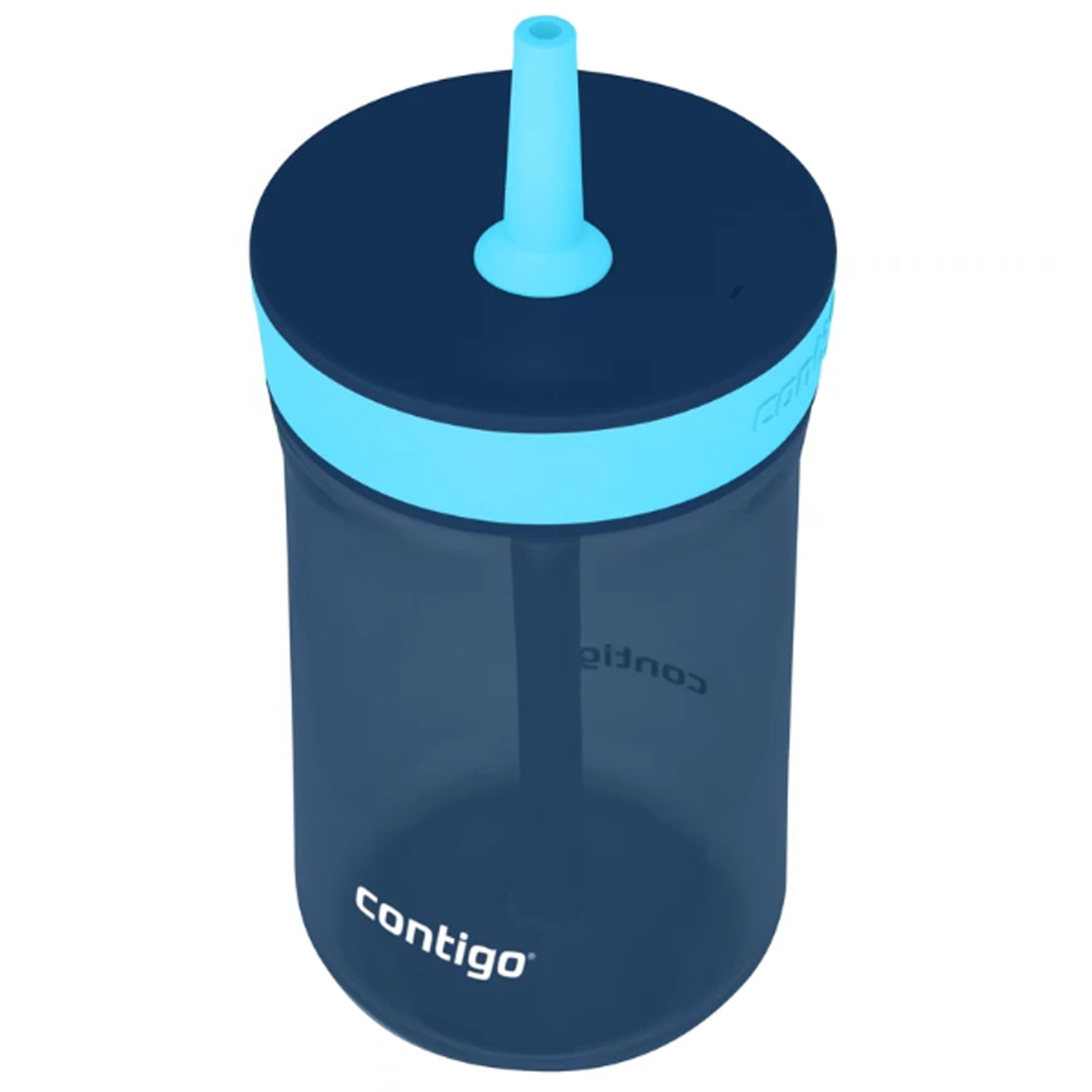 Contigo Kid's 14 oz. Leighton Tumbler with Straw - Juniper/Blue Forest - H6YD