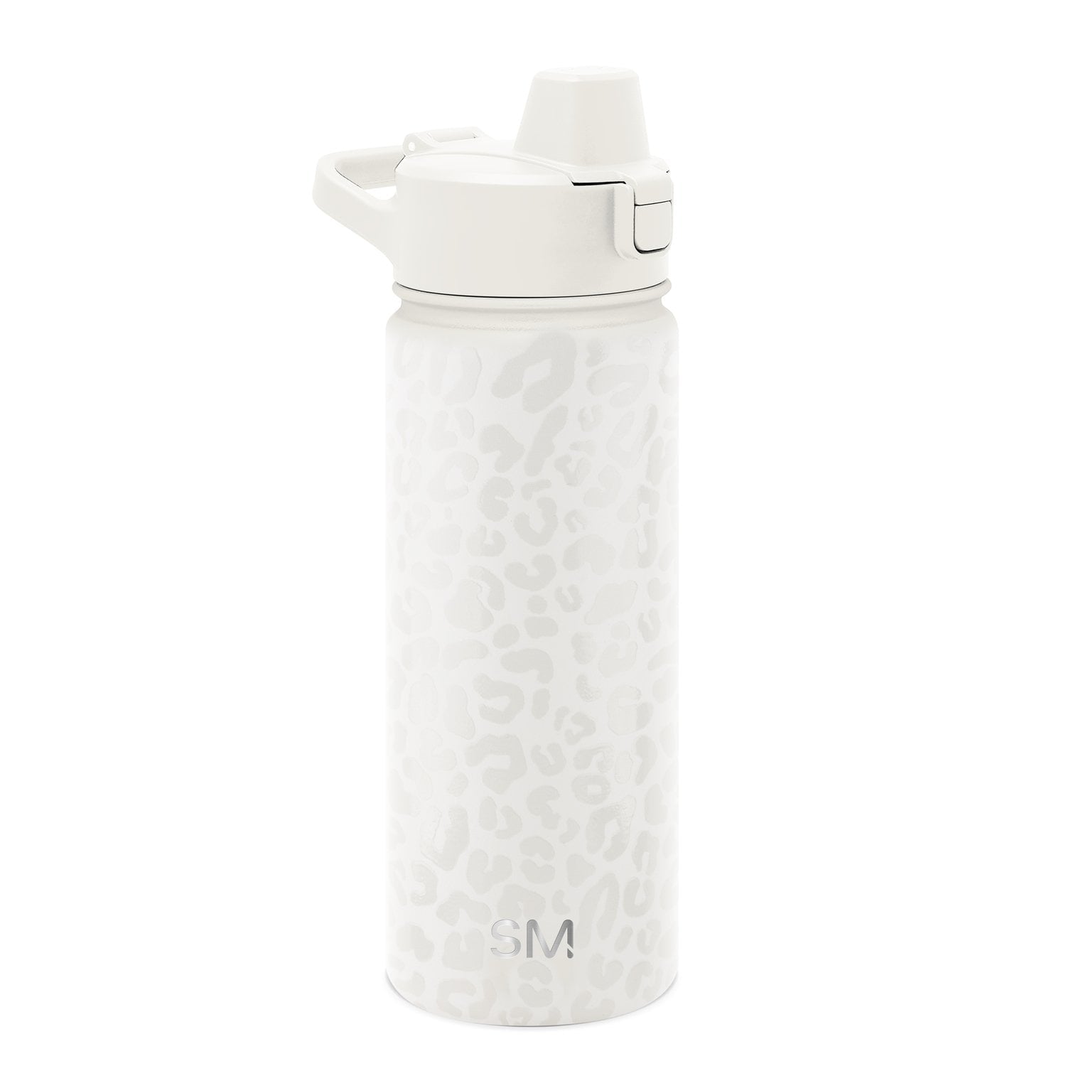 Simple Modern 18 fl oz Insulated Stainless Steel Summit Water Bottle with Covered Silicone Straw Lid | Sweet Taffy - 28S2