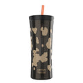 Contigo 20oz Shake &amp; Go Tumbler, Plastic with Straw, Licorice Cowhide Couture - A7NV
