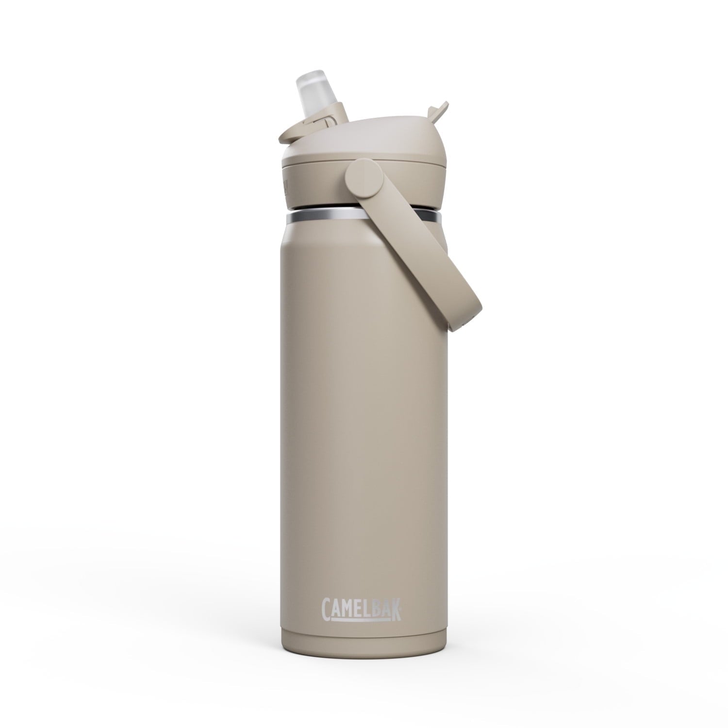 CamelBak Thrive™ Flip Straw Insulated Stainless Steel Water Bottle, 25 oz, Stone - VJ1D