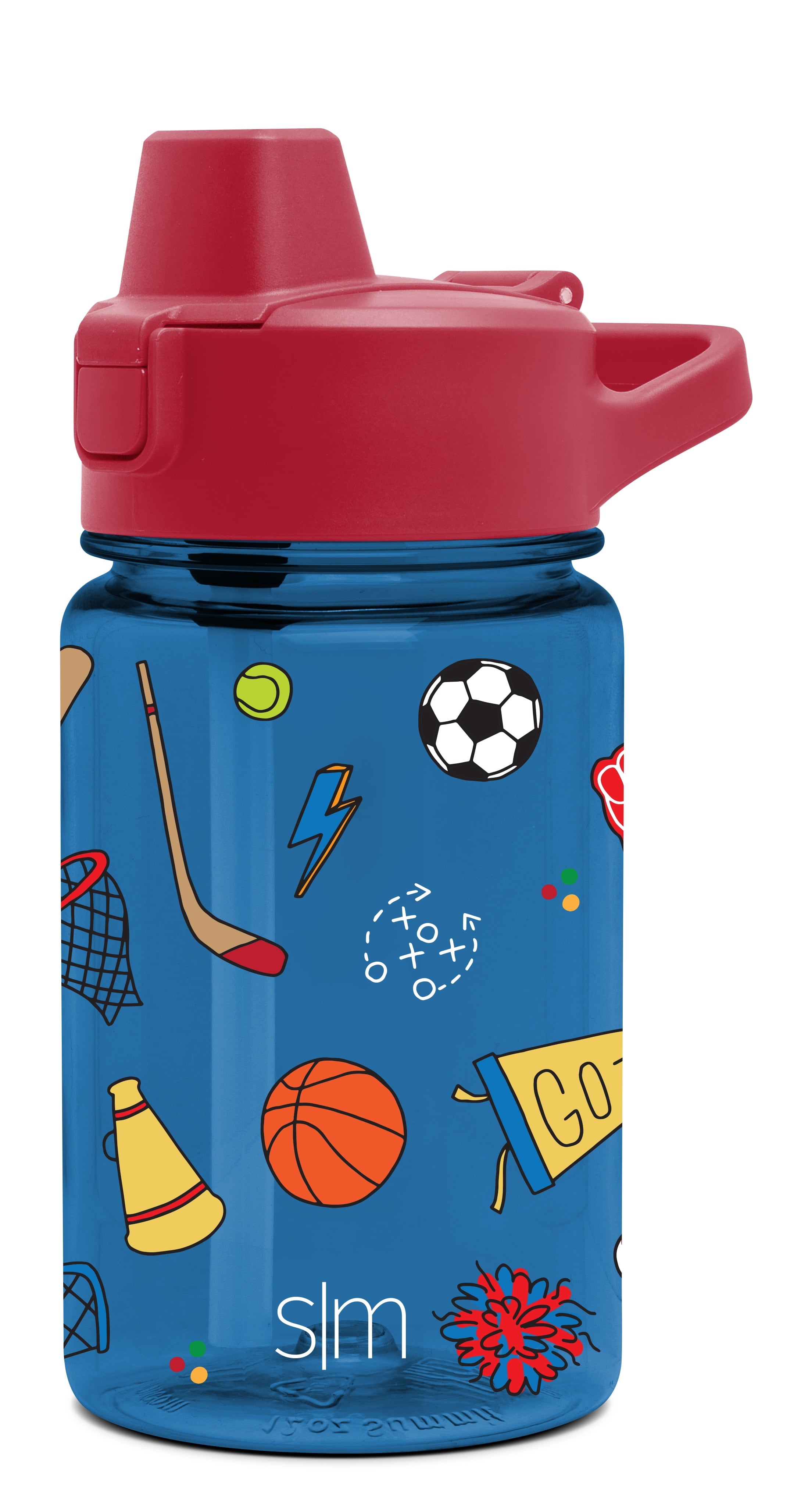 Simple Modern 12 fl oz Reusable Tritan Summit Water Bottle with Silicone Straw Lid | Birthday Cake - ZLL8