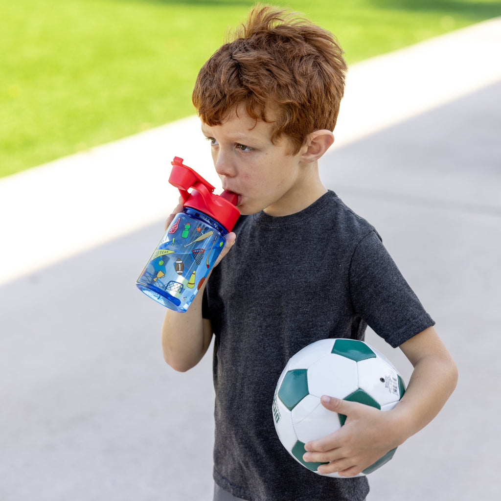 Simple Modern 12 fl oz Reusable Tritan Summit Water Bottle with Silicone Straw Lid | Birthday Cake - ZLL8