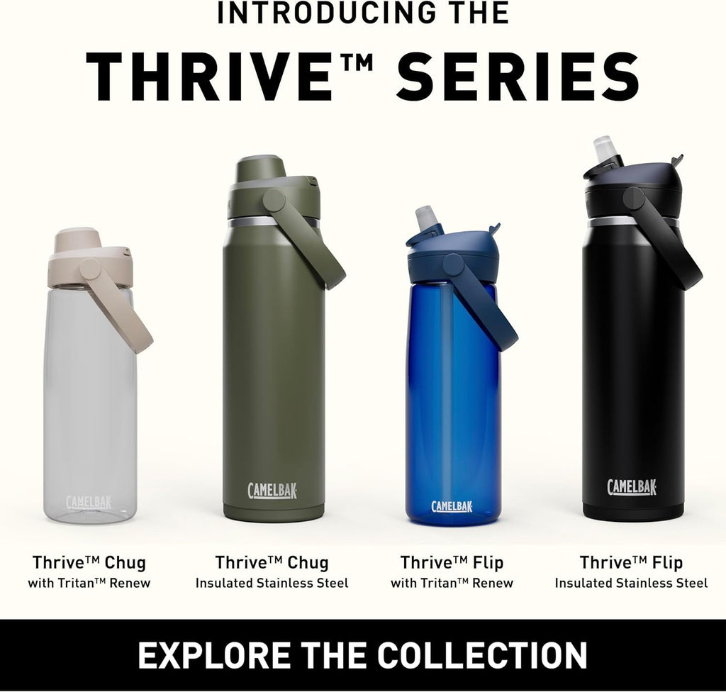 Camelbak Thrive Chug Water Bottle 32oz, Charcoal - VJWS