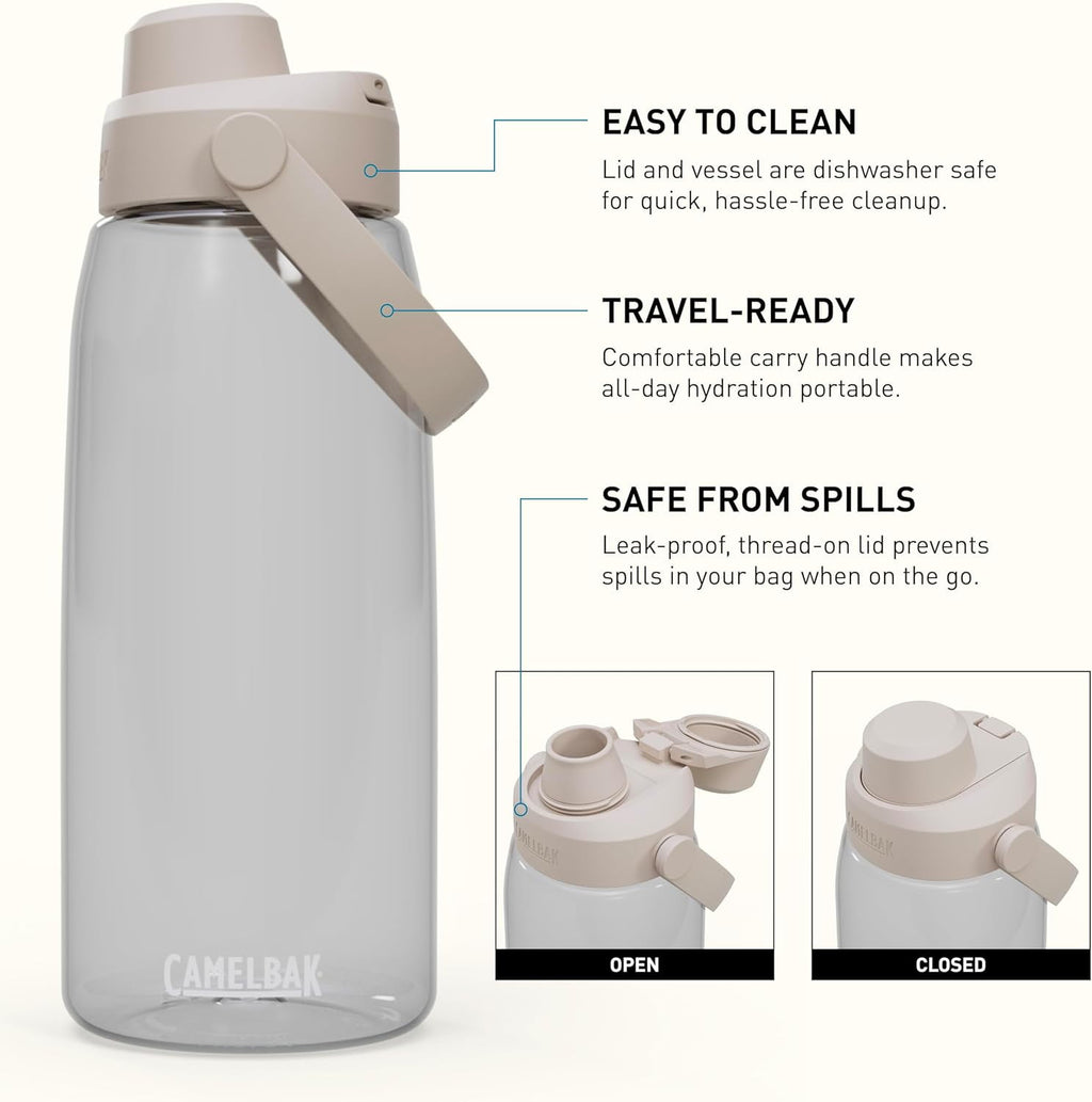 Camelbak Thrive Chug Water Bottle 32oz, Charcoal - VJWS