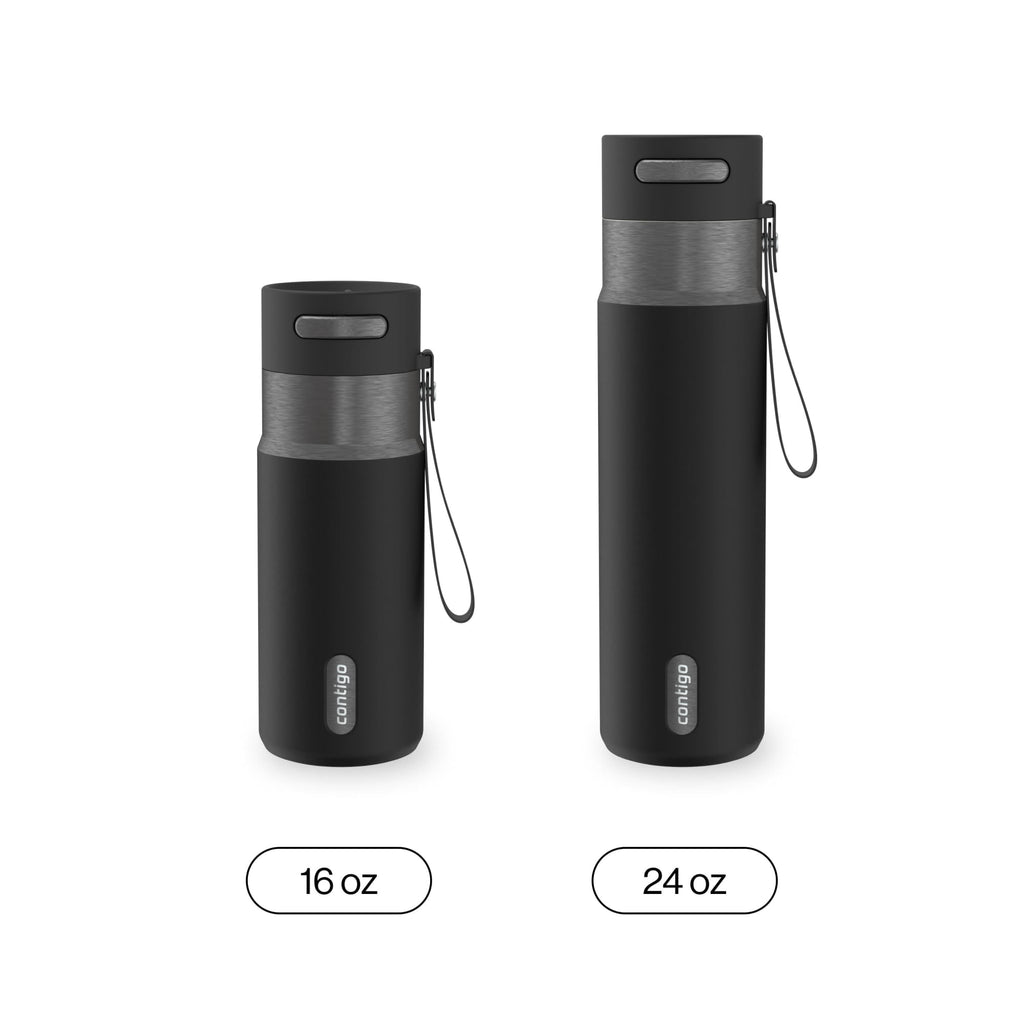 Contigo AutoSeal 16 oz Leakproof Water Bottle with Carrying Strap - FZCD
